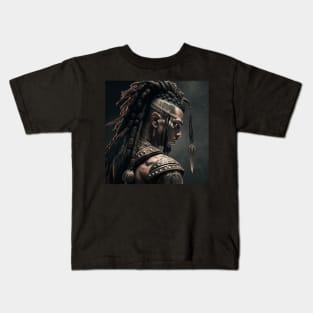 Tribal Spartan Kids T-Shirt